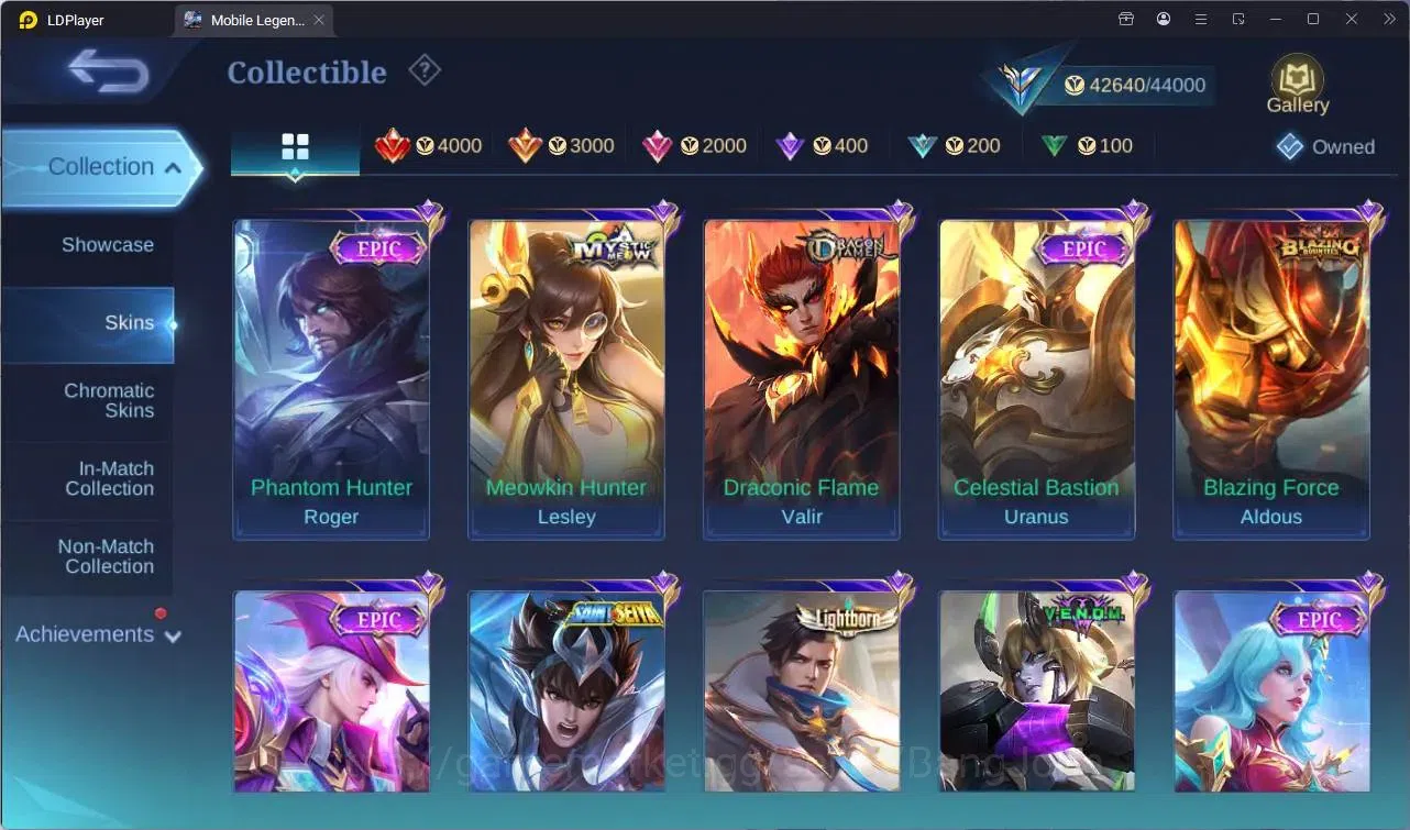 Mobile Legends: Bang Bang Accounts Global |Hero 118|Skin 230|Expert|CC Natalia|Meowki image 10