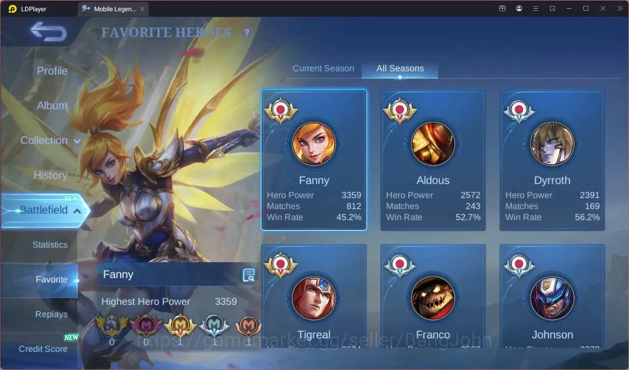Mobile Legends: Bang Bang Accounts Global |Hero 118|Skin 230|Expert|CC Natalia|Meowki image 4