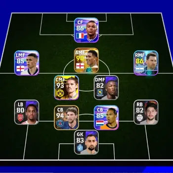 eFootball Accounts Legends & Iconic Players Mobile |PW 2575|BIGT Jude Bellingham|Shwt Lionel Messi|Coach Damia Granero