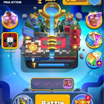 Clash Royale Accounts High-End Trophy 9884|CL 1460|KTL 14|123 Cards|8 Champ|7 Hero|9 Evo|Arena 24|1,4M Coins+ 971