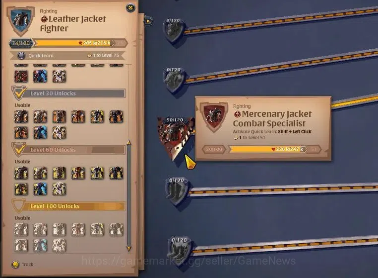 Albion Online Accounts ASIA | 2,61M Total Fame - 7,52M Silver | T8 Lumber image 7