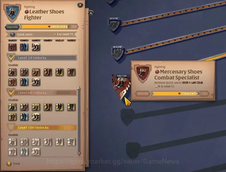Albion Online Accounts ASIA | 2,61M Total Fame - 7,52M Silver | T8 Lumber image 8