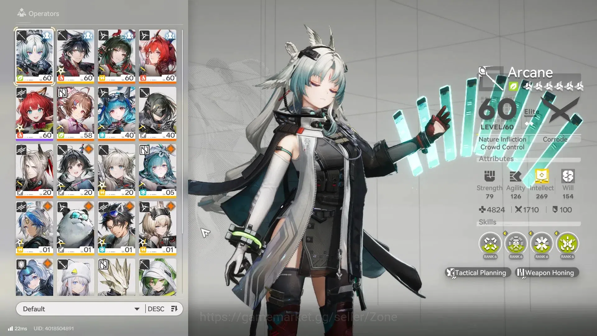 Arknights: Endfield Accounts ASIA|AL 52|3Limit+1Sign|Arcane,Z Fangyi,Laevatain+Sign ( LRite P1,Ardelia P1 ) |Starter Wuling 1