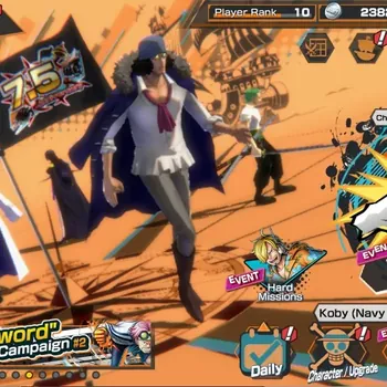 One Piece Bounty Rush Accounts High-End Android |5 EX| PR 10 | Kuzan Gol.D Roger Zephyr RobLucci Sabo | RD 33 |LogBandai