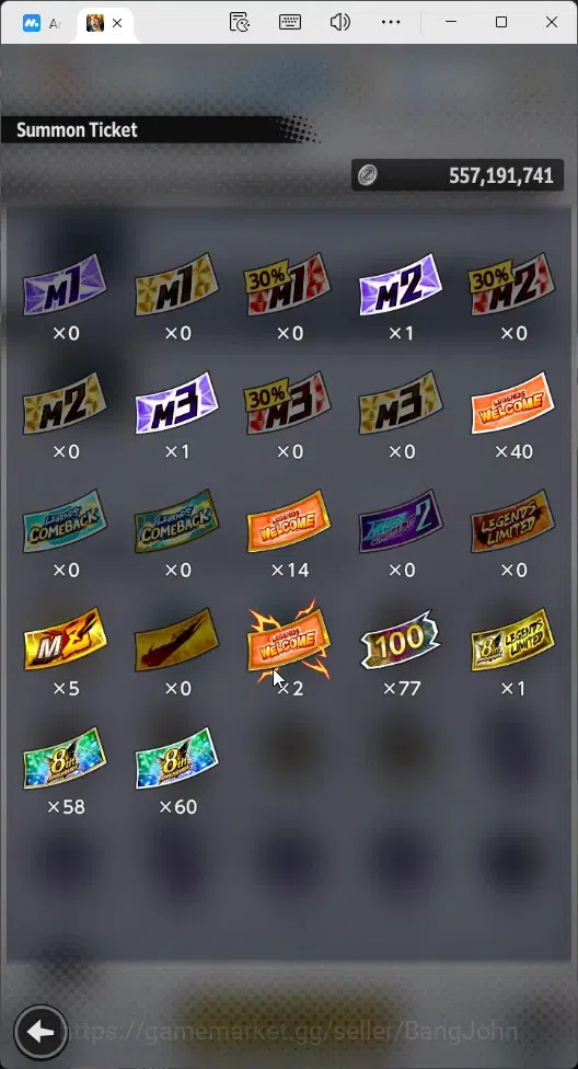 Dragon Ball Legends Accounts Global | Lvl 156|5.3M Total Power|227 CC|1 UL|2 LR image 3