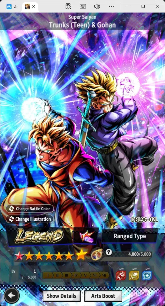 Dragon Ball Legends Accounts Global | Lvl 156|5.3M Total Power|227 CC|1 UL|2 LR image 8