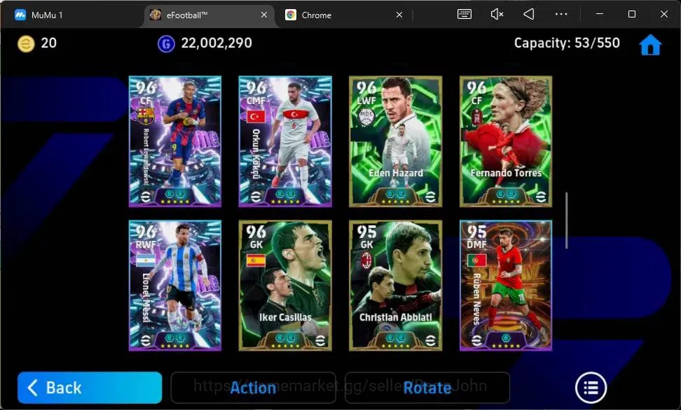 eFootball Accounts Mobile|PW 3199|Epic Raul,Gerrard,Shevchenko,Edmils image 6