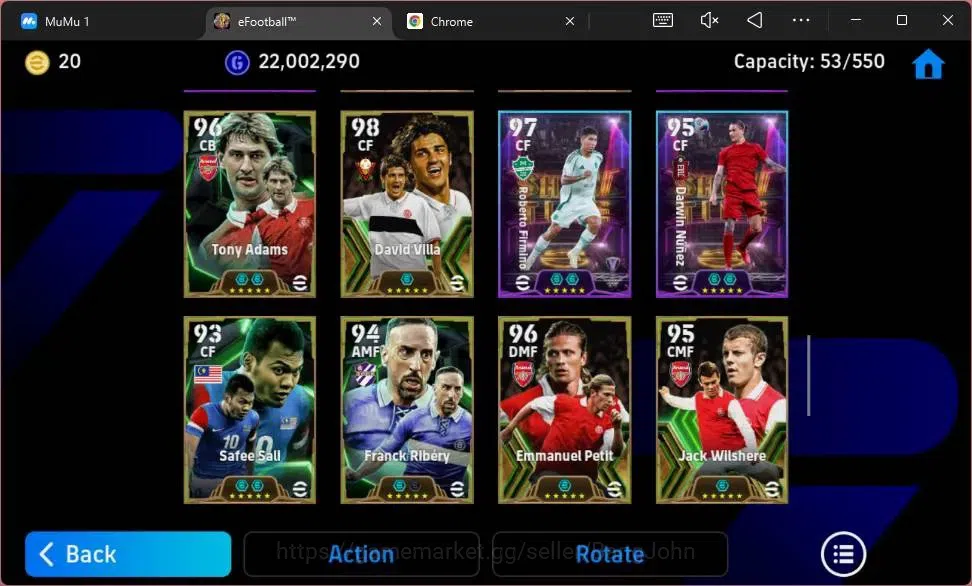 eFootball Accounts Mobile|PW 3199|Epic Raul,Gerrard,Shevchenko,Edmils image 7