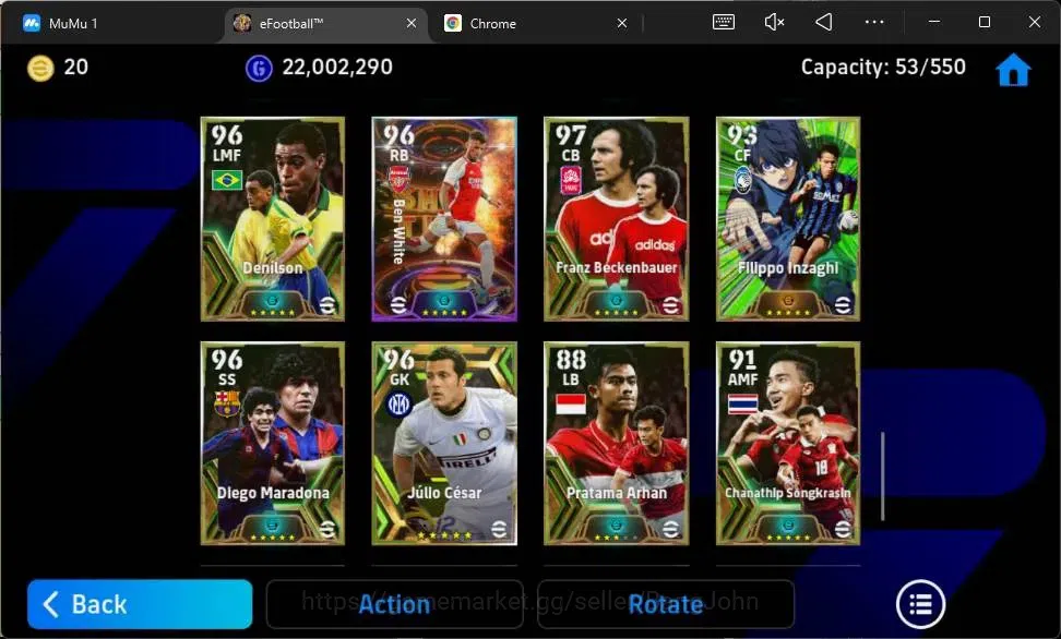 eFootball Accounts Mobile|PW 3199|Epic Raul,Gerrard,Shevchenko,Edmils image 8