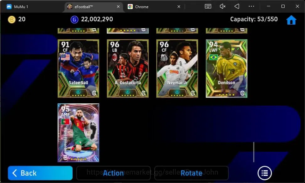 eFootball Accounts Mobile|PW 3199|Epic Raul,Gerrard,Shevchenko,Edmils image 9
