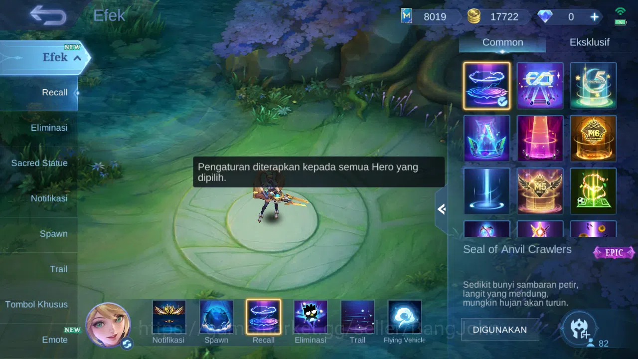 Mobile Legends: Bang Bang Accounts GLOBAL Hero 109 Skin 213 Luckybox Haya | KOF Karin image 10
