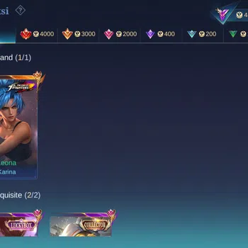 Mobile Legends: Bang Bang Collector GLOBAL Hero 109 Skin 213 Luckybox Haya | KOF Karin image 1