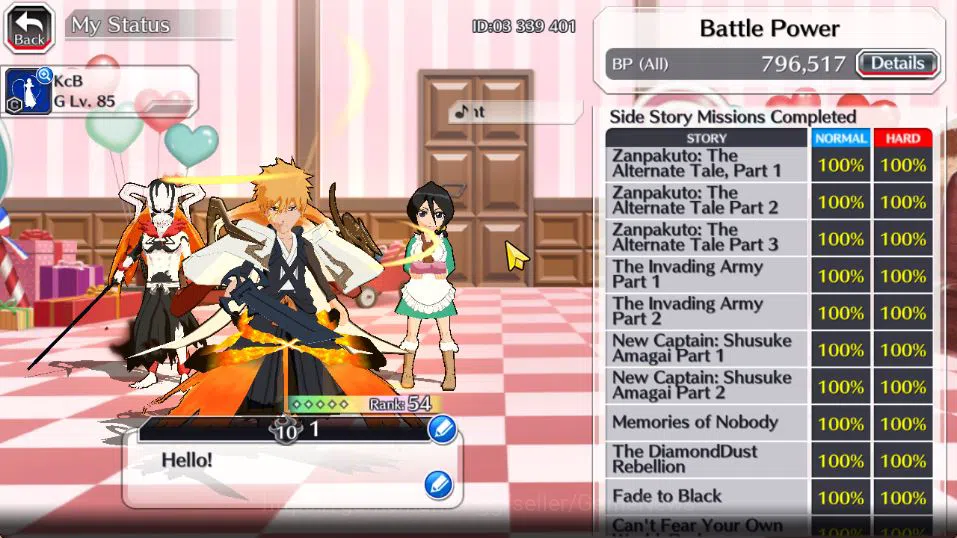 Bleach: Brave Souls Accounts [GLOBAL]49K Orb|Valentine2026(Yachiru,Rukia),Ichig image 5