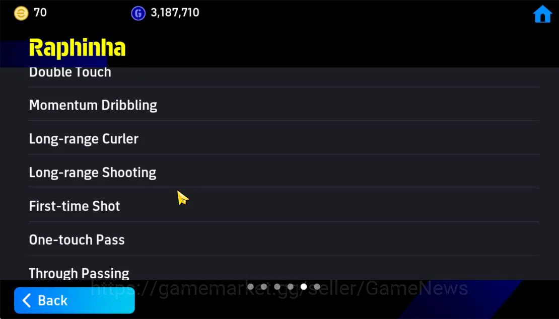 eFootball Accounts Mid-Tier Mobile|BigTime Ruud Van Nesteroy,GianFranco Zola(Momentum Dribbling,Blitz Curler),Neymar 9