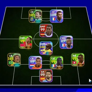 eFootball Accounts Legends & Iconic Players Android|2 Epic (Marcelo,Andrly Shevchenko)|Show Time Moises Caicedo,Lionel