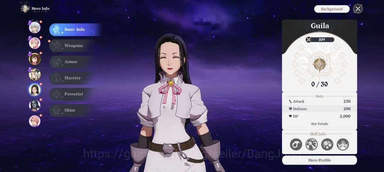 The Seven Deadly Sins: Origin Accounts SEA | Lv2 Fresh Starter| 3 SSR | Drake, Diane, Gui image 4