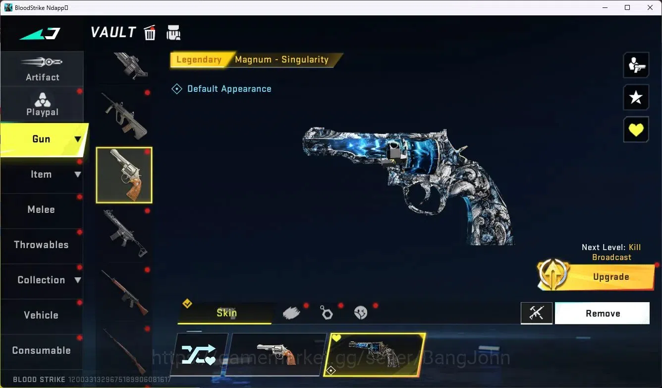 Blood Strike Accounts ASIA |Limit Butterfly Knife |4 Collab Gun [7DS]|1  image 13