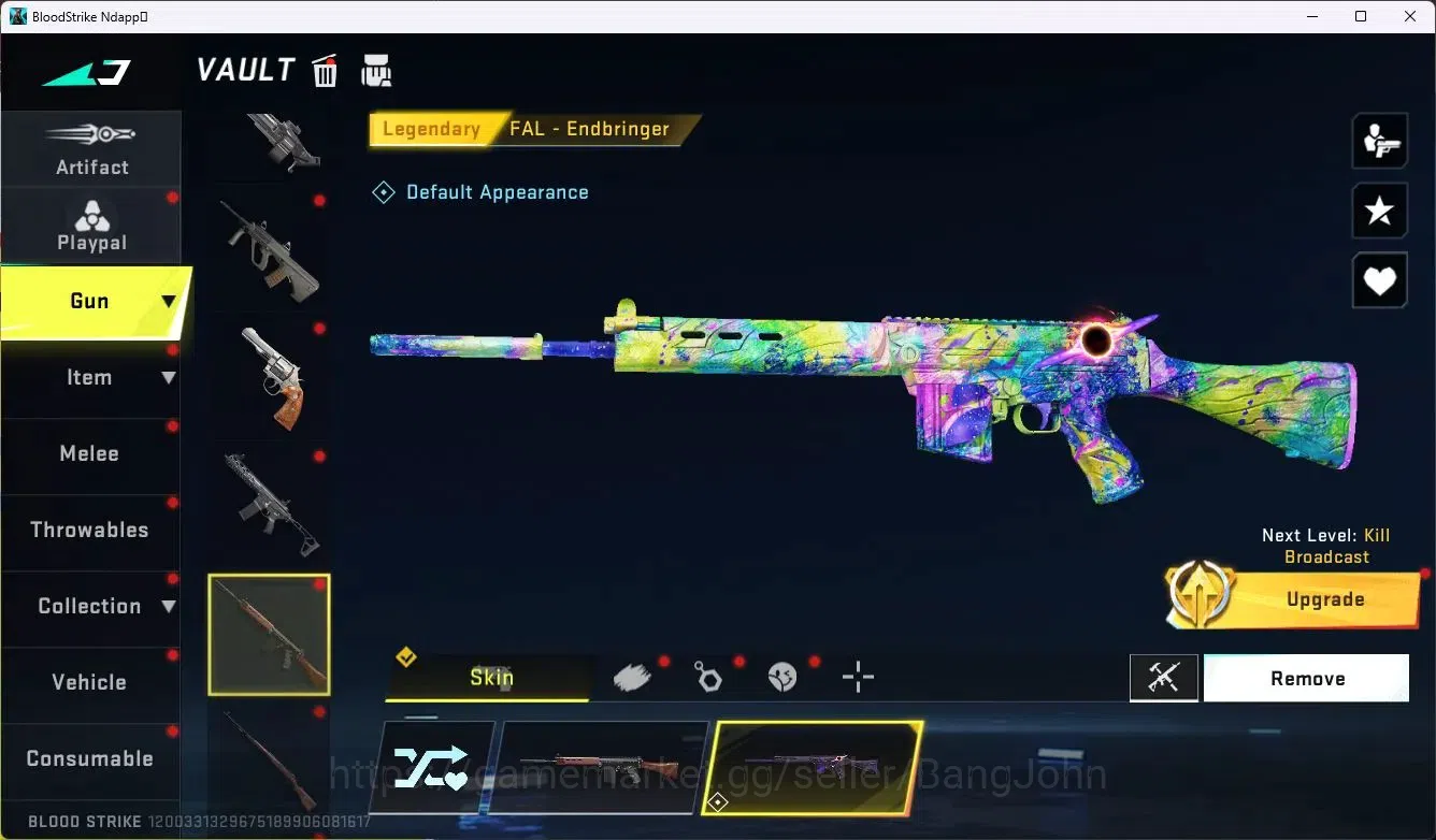 Blood Strike Accounts ASIA |Limit Butterfly Knife |4 Collab Gun [7DS]|1  image 14