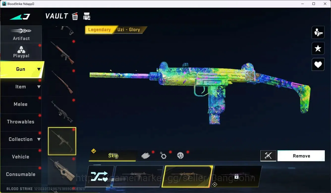 Blood Strike Accounts ASIA |Limit Butterfly Knife |4 Collab Gun [7DS]|1  image 16