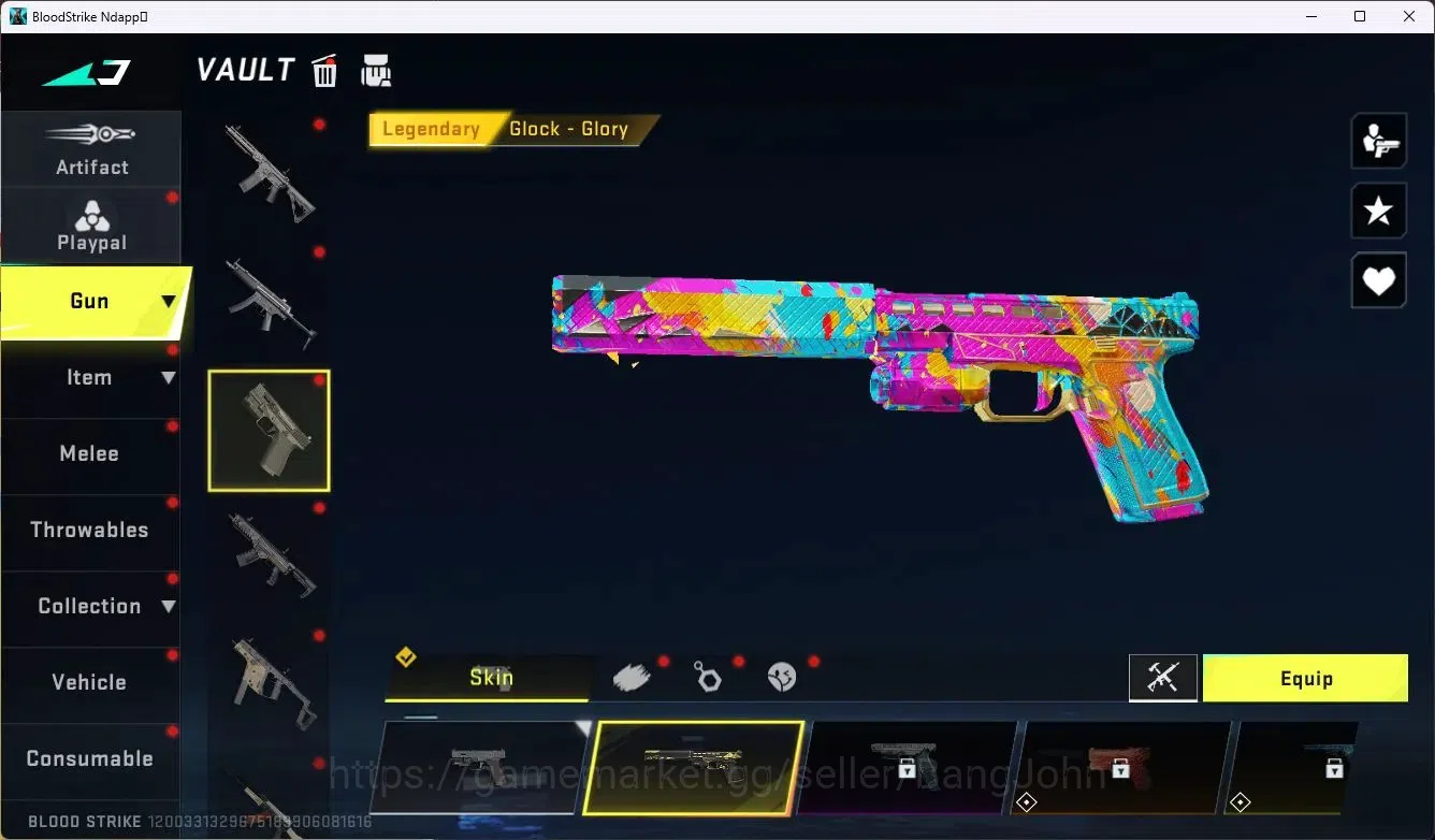 Blood Strike Accounts ASIA |Limit Butterfly Knife |4 Collab Gun [7DS]|1  image 4