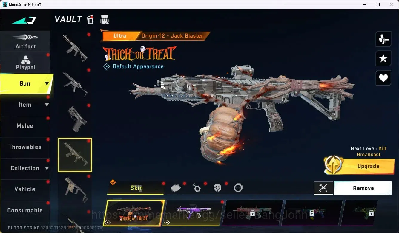 Blood Strike Accounts ASIA |Limit Butterfly Knife |4 Collab Gun [7DS]|1  image 5