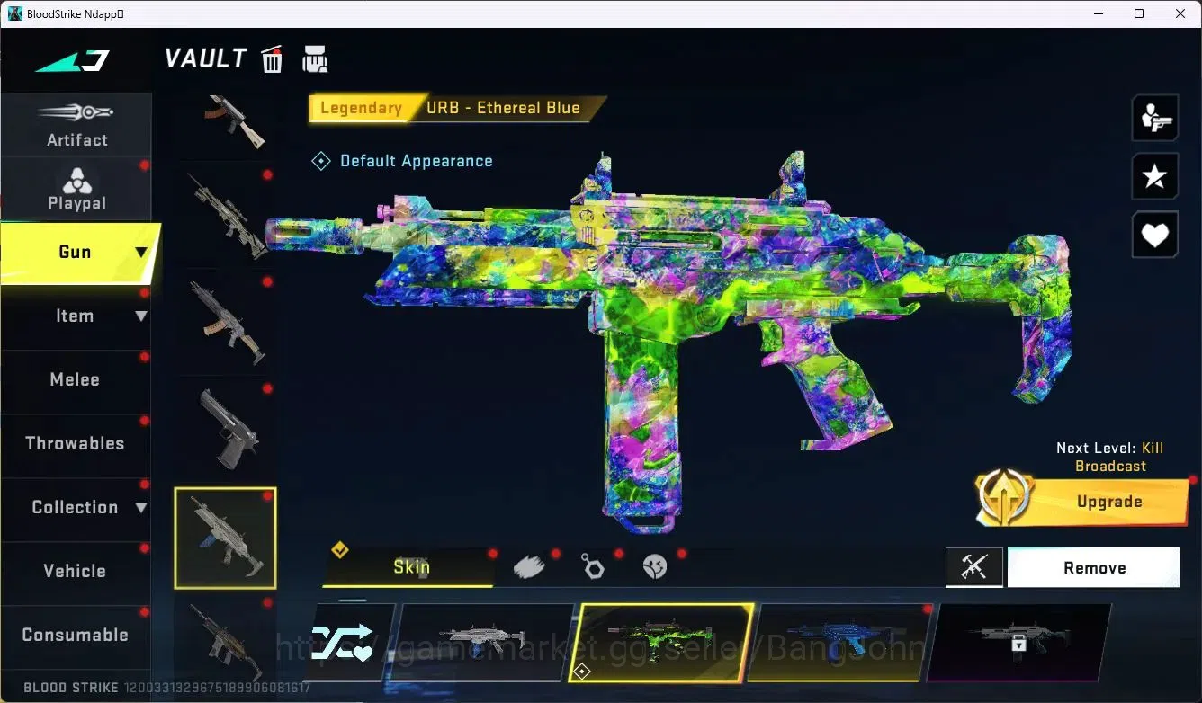 Blood Strike Accounts ASIA |Limit Butterfly Knife |4 Collab Gun [7DS]|1  image 8