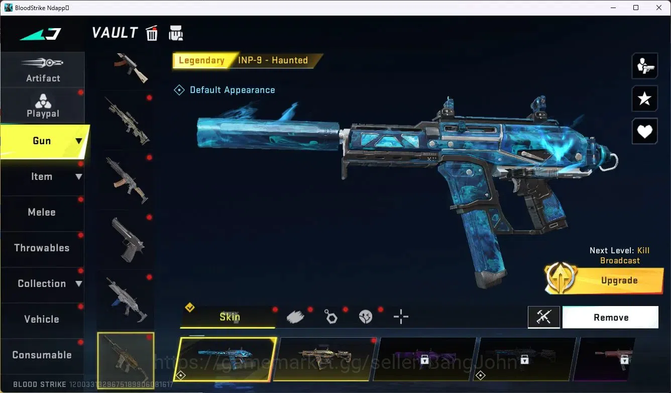 Blood Strike Accounts ASIA |Limit Butterfly Knife |4 Collab Gun [7DS]|1  image 9