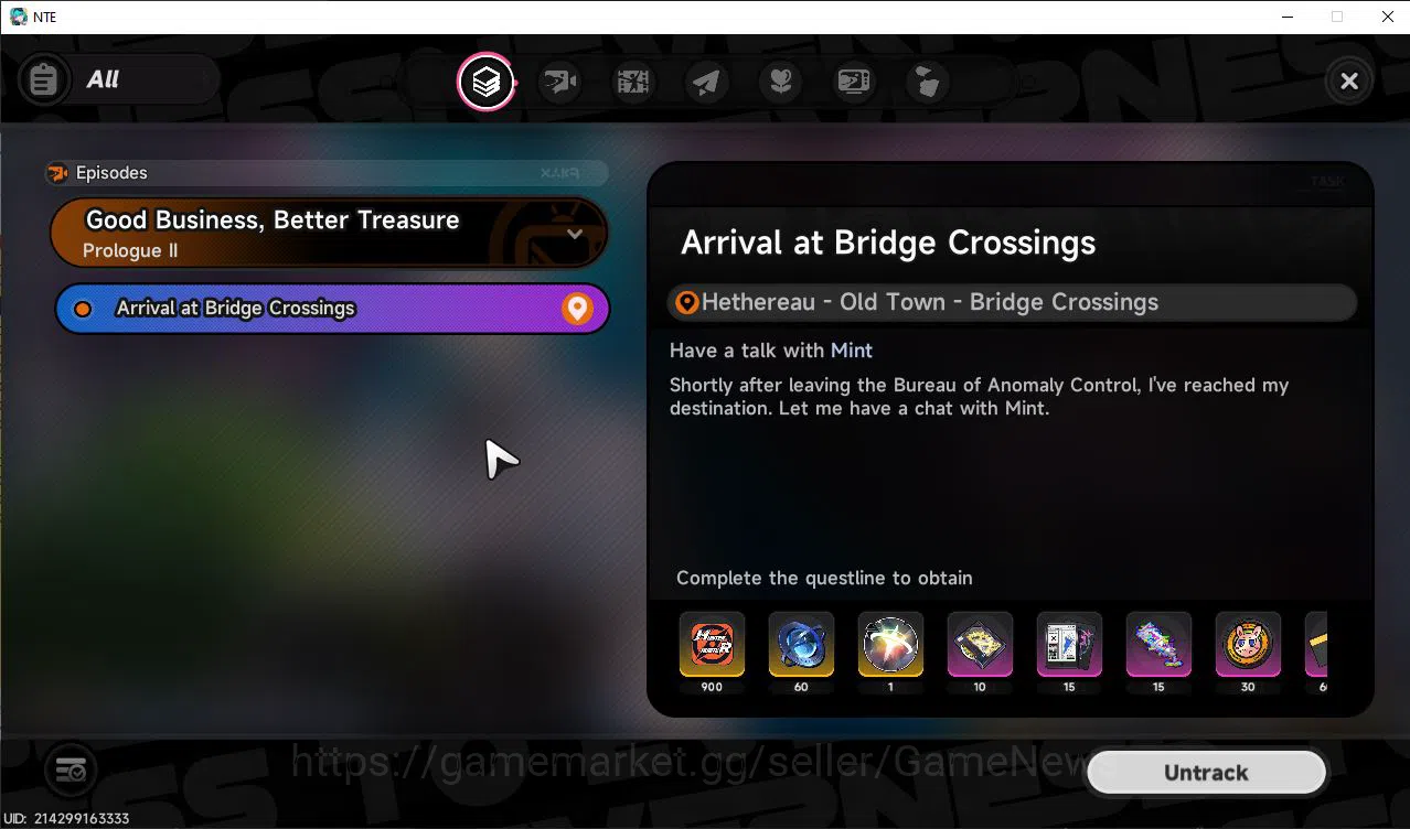 Neverness to Everness Accounts GLOBAL EU |HL 3| 1 SSR Limited Meta Nanally A1 |5 image 9