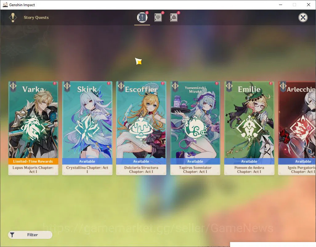 Genshin Impact Accounts Asia||AR 55|3 Limited +5(*5weapon)|[Neuvillete C2  image 12