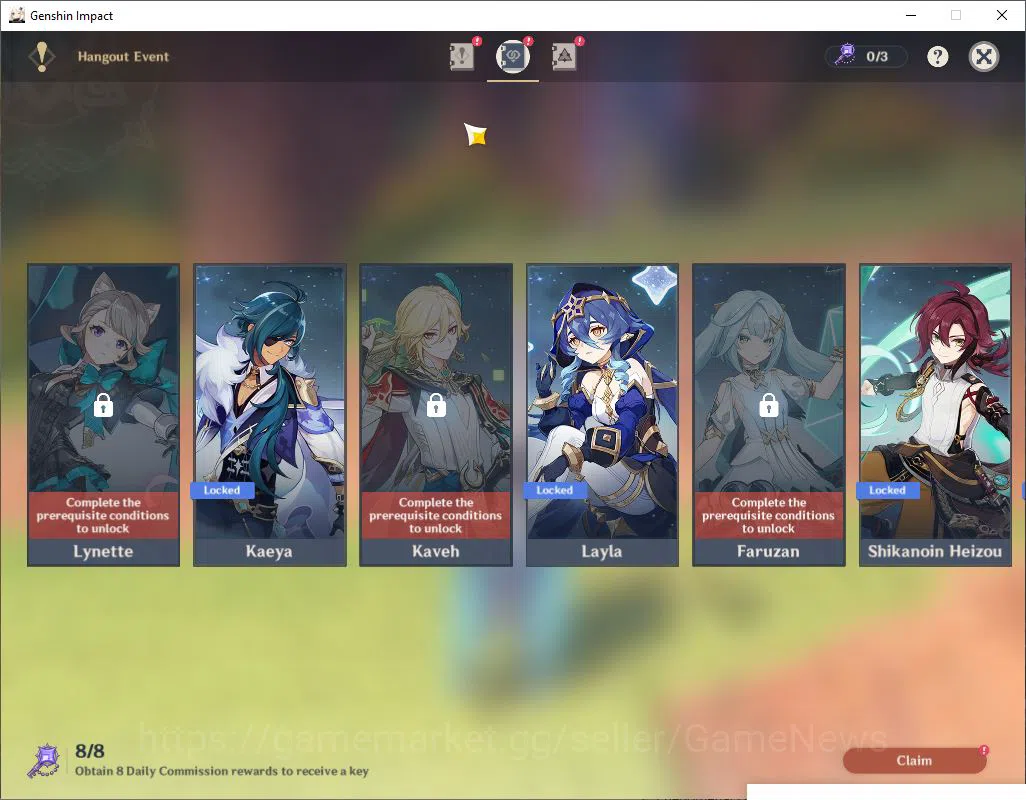 Genshin Impact Accounts Asia||AR 55|3 Limited +5(*5weapon)|[Neuvillete C2  image 13