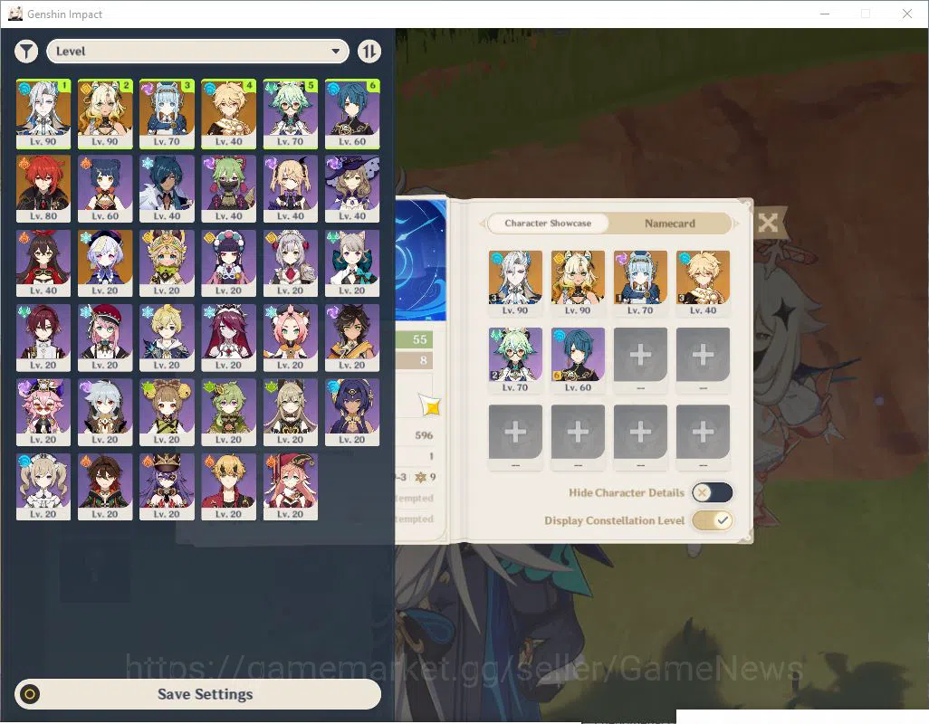 Genshin Impact Accounts Asia||AR 55|3 Limited +5(*5weapon)|[Neuvillete C2  image 2