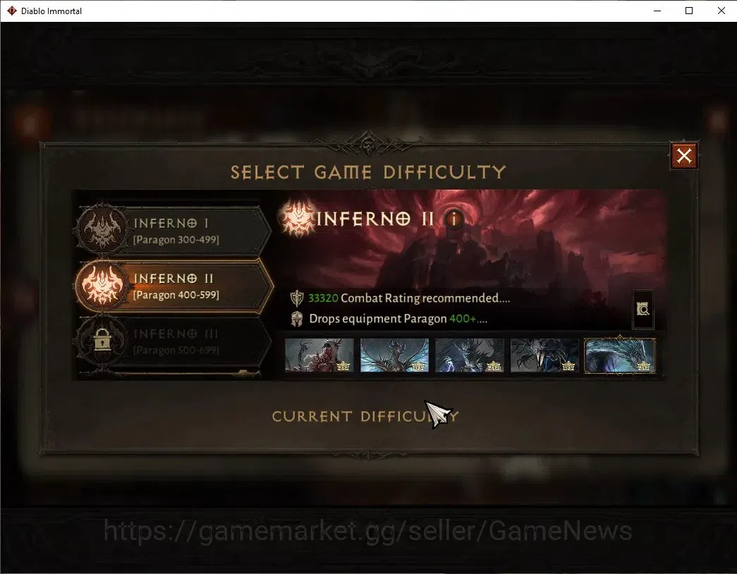 Diablo Immortal Accounts High-End SA - Malah|CS ON|Lv60(650)|Necromancer|CR 38484|Reso 510|Paragon Maledictor|Inferno 13