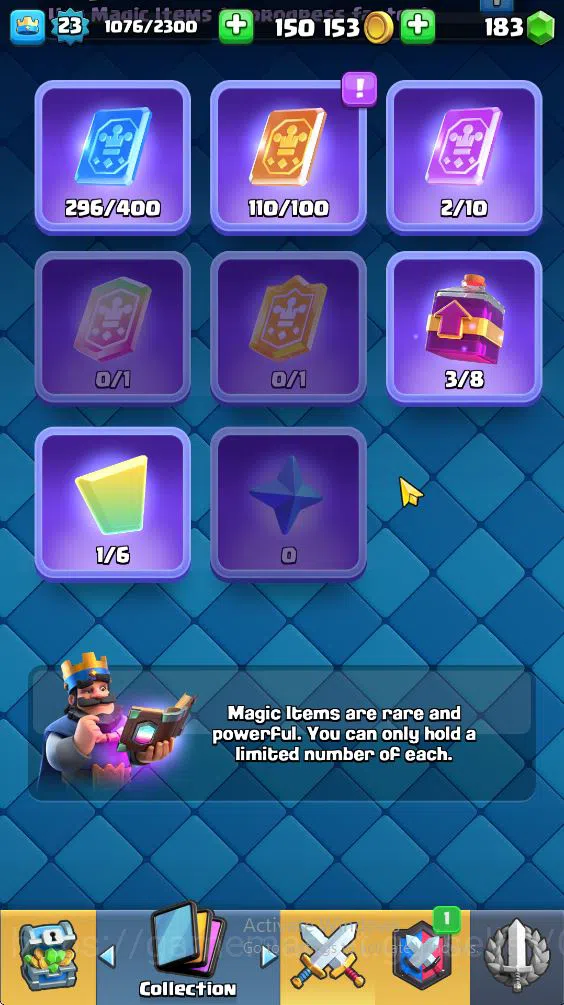 Clash Royale Accounts Lvl 23| Trophy 3464 | KTL 9 | Card 74 |2 EVO, 3 Le image 9
