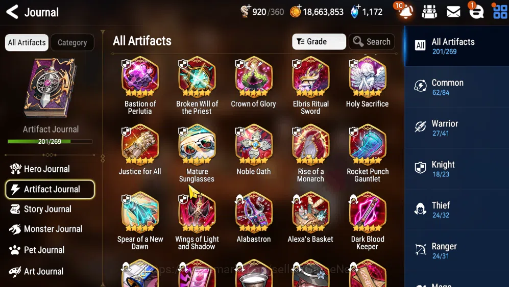 Epic Seven Accounts END GAME ASIA Verif|21/26 Collab Hero|34 ML(Boss A image 14