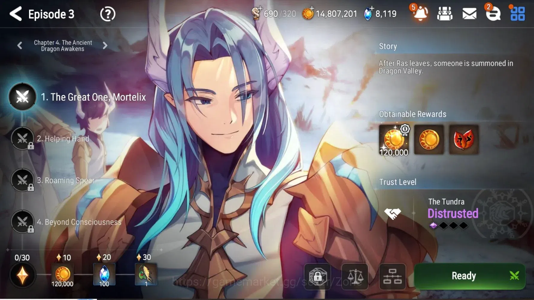Epic Seven Accounts High-End Global|19 ML(LOTScales,R&L,SPPolitis,LC Bellona,Arbiter Vildred,Etc.)|PoH ON|SS 8.1K|985 MM|32 12