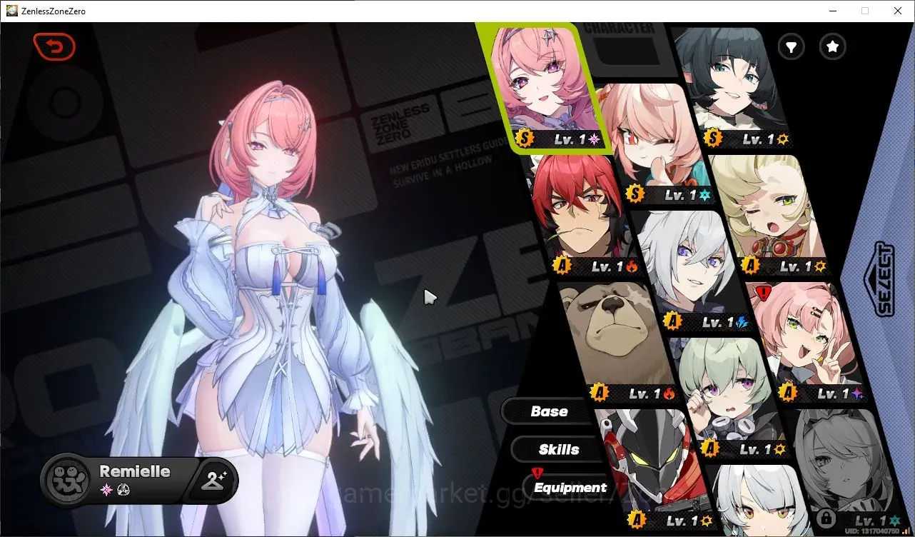 Zenless Zone Zero Accounts Starter ASIA|IK 12|Story S1 Prologue| 3 Limited Char (Ramielle, Jane Doe+Sign,Zhao)| MC 1