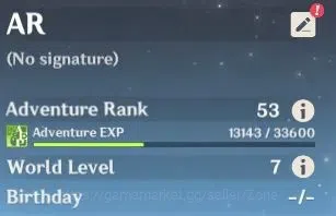 Genshin Impact Accounts Others Asia|Allunset|AR 53|3 Lim : Mavuika, Citlali, Columbina|2*5 Weapon|Detail Check 1