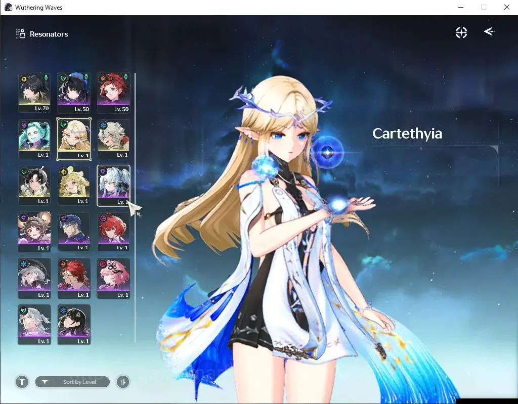 Wuthering Waves Accounts SEA|UL 48|2 Limited|Cartethyia R5,Rebecca|Female M image 2
