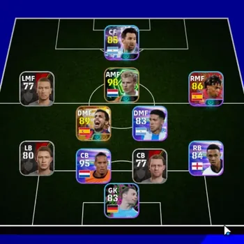 eFootball Accounts Legends & Iconic Players Android|Power 2352|Big Time Rodri Spain'26|Epic Dennis Bergkamp|3 ShowTime