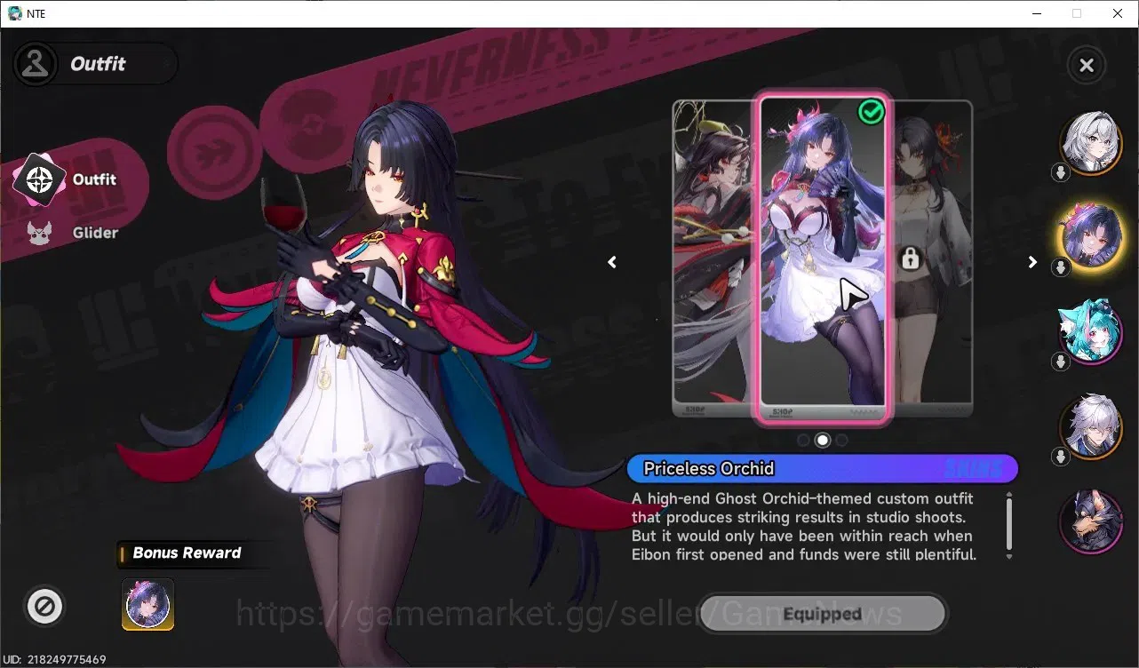 Neverness to Everness Accounts GLOBAL SEA|HL 16|Tycn 8|2 SSR Hotori+Outfit+Sign S image 2