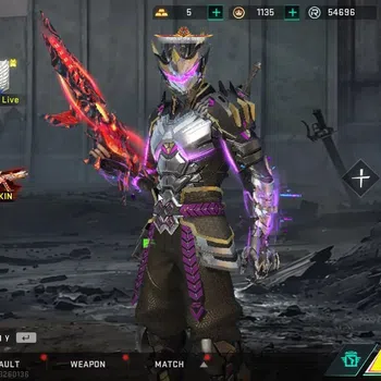 Blood Strike Accounts Collab Skin ASIA|2 ETERNAL[Deagle Scorpius Lv2,MP5 Dominator Lv1]|Collab 7DS [KAG6,Galil,etc]|6 ULTRA