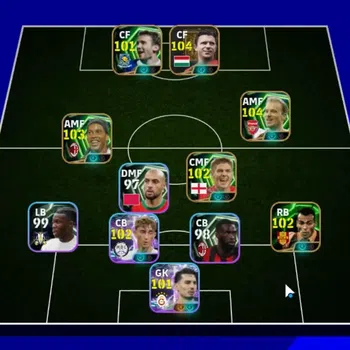 eFootball Accounts Legends & Iconic Players Android|510 Coin|8Epic Ferenc Puskas,Ronaldinho Gaucho,DennisBergkamp|7ShowTime