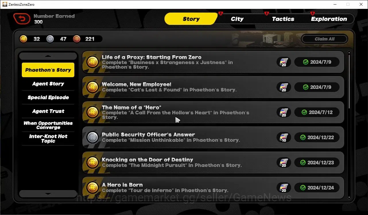 Zenless Zone Zero Accounts ASIA|IK 59|6K Polyc|10 Limit,3 VoidHunter[(Shungua image 19