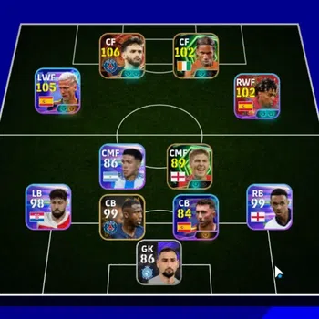 eFootball Accounts Legends & Iconic Players Android|Big Time K.Kvaratskhella 28 Apr'26|Show Time Dani Olmo,Lamine yamal|Epic