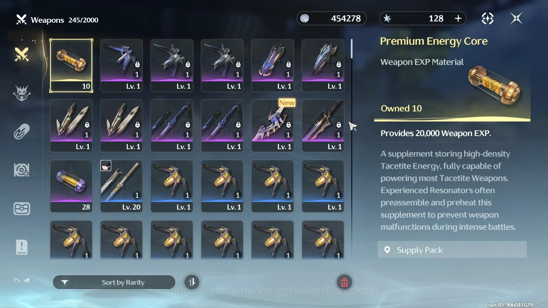 Wuthering Waves Accounts Starter SEA|UL 8 | SOL3 R1 | 14 Resonators | 2(*5) Denia, Verina | 128 Astrite | 1 Lustrous 3
