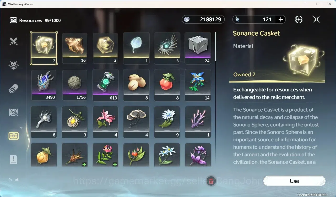 Wuthering Waves Accounts Starter SEA|UL 72|Rank 8| 9 Char 16