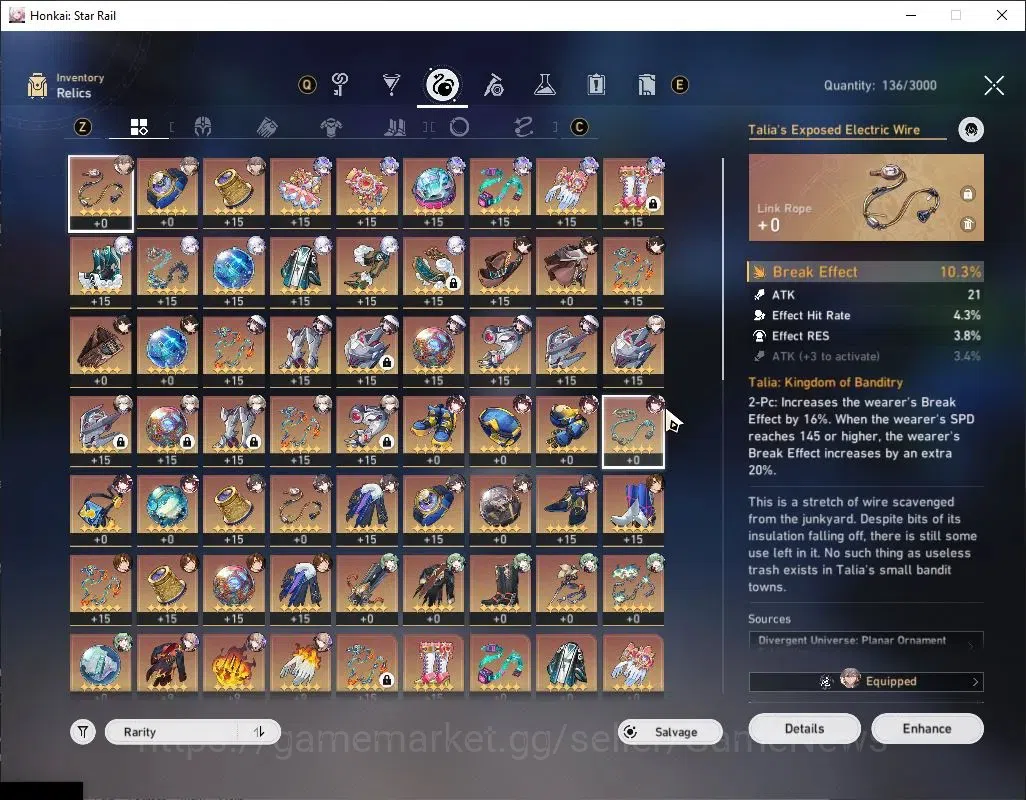 Honkai Star Rail Accounts Others Asia|TL 65|10 Limited|5,4k Jade+7 Pass|(Firefly,Dahlia,SW999)+Sign Yao 7
