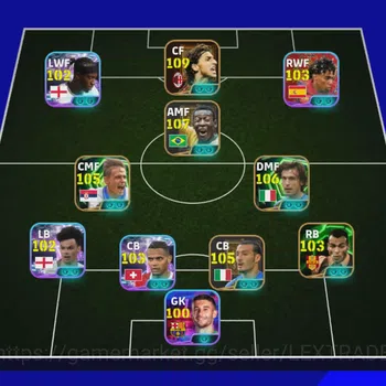 eFootball Accounts Mid-Tier Efootball Account| Power 3206|Big Time Zlatan Ibrahimovic| Epic Pele, Pirlo, Zambrotta