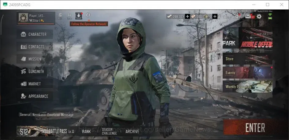 Arena Breakout Accounts High-End MOBILE Lv30|SV 11M|CV 10M|Peace Set| AK12 GM, M110 Speed SQB |CN On|Log Infinite(AB3085) 1