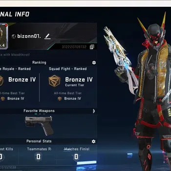Blood Strike Accounts Collab Skin ASIA|1 Eternal Gun: Bizon-Seraph|Collab Gun:SKS - Mumen Rider [OPM]|5 Legendary Gun|Ultra